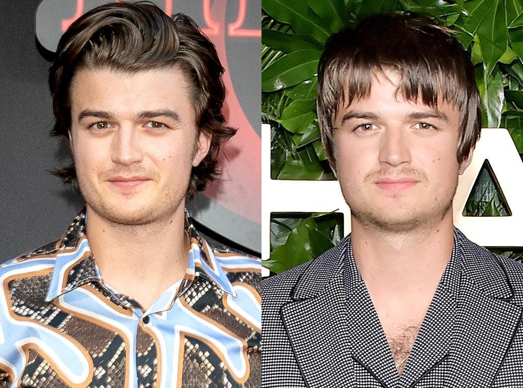 Stranger Things Joe Keery Jumps On The Bowl Cut Bandwagon E News